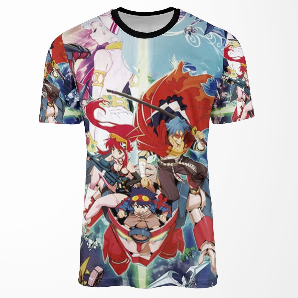 Tengen Toppa Gurren Lagann All-over-print T-shirt