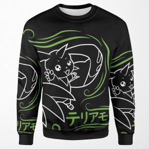 Terriermon Digimon Tamers Alt Color All-over-print Unisex Sweatshirt