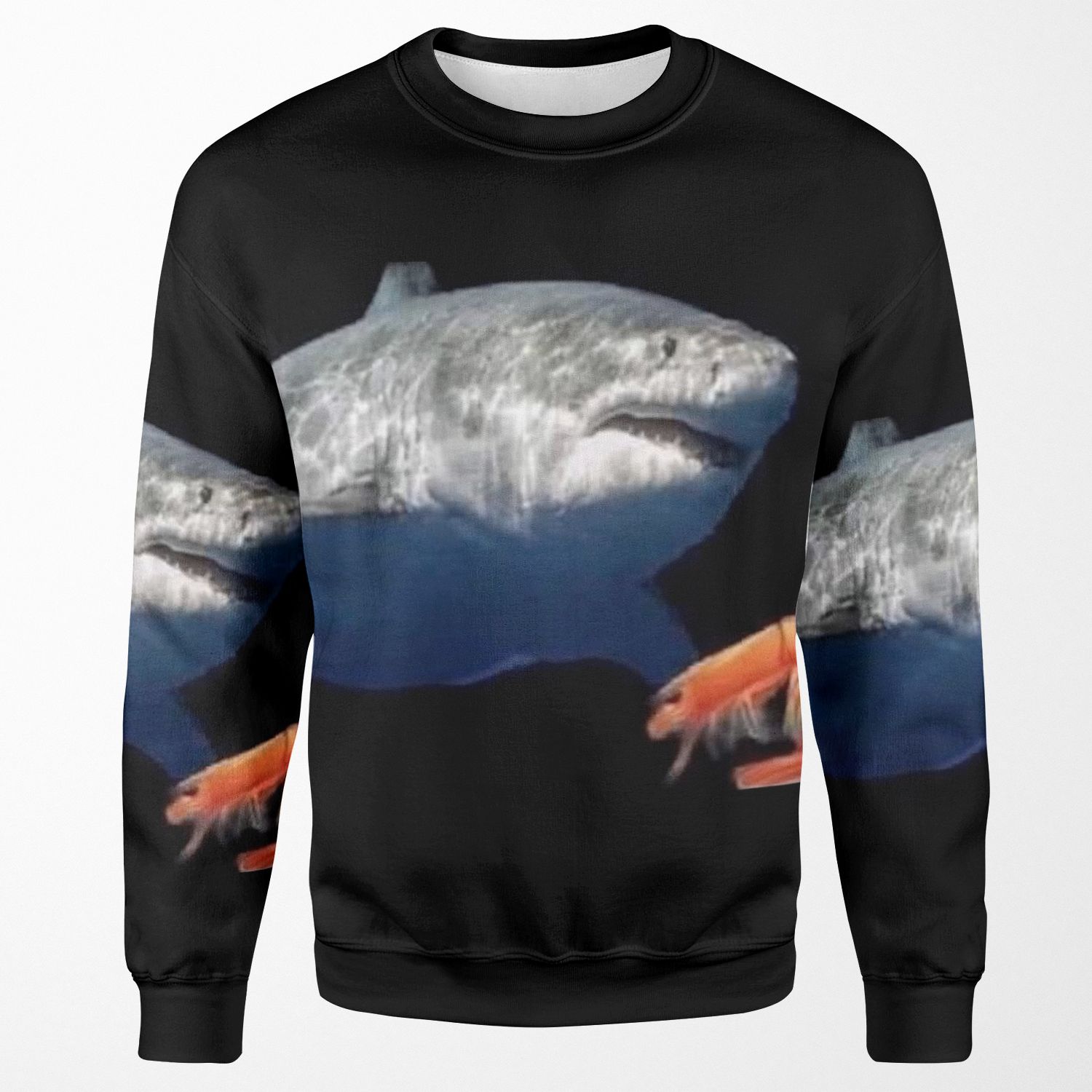 Terry The Fat Shark All-over-print Unisex Sweatshirt
