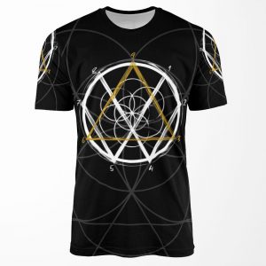 Tesla Code 369 All-over-print T-shirt