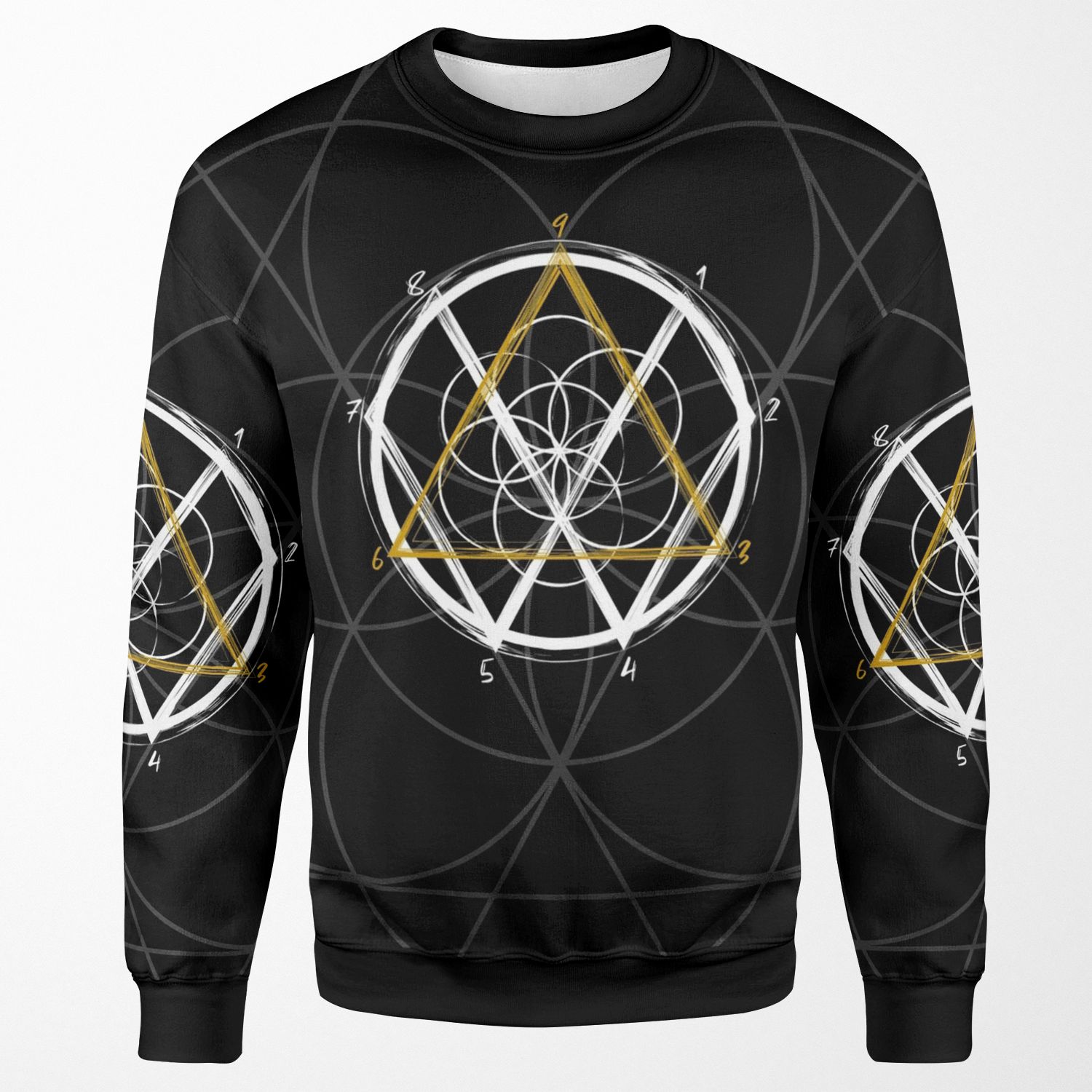 Tesla Code 369 All-over-print Unisex Sweatshirt