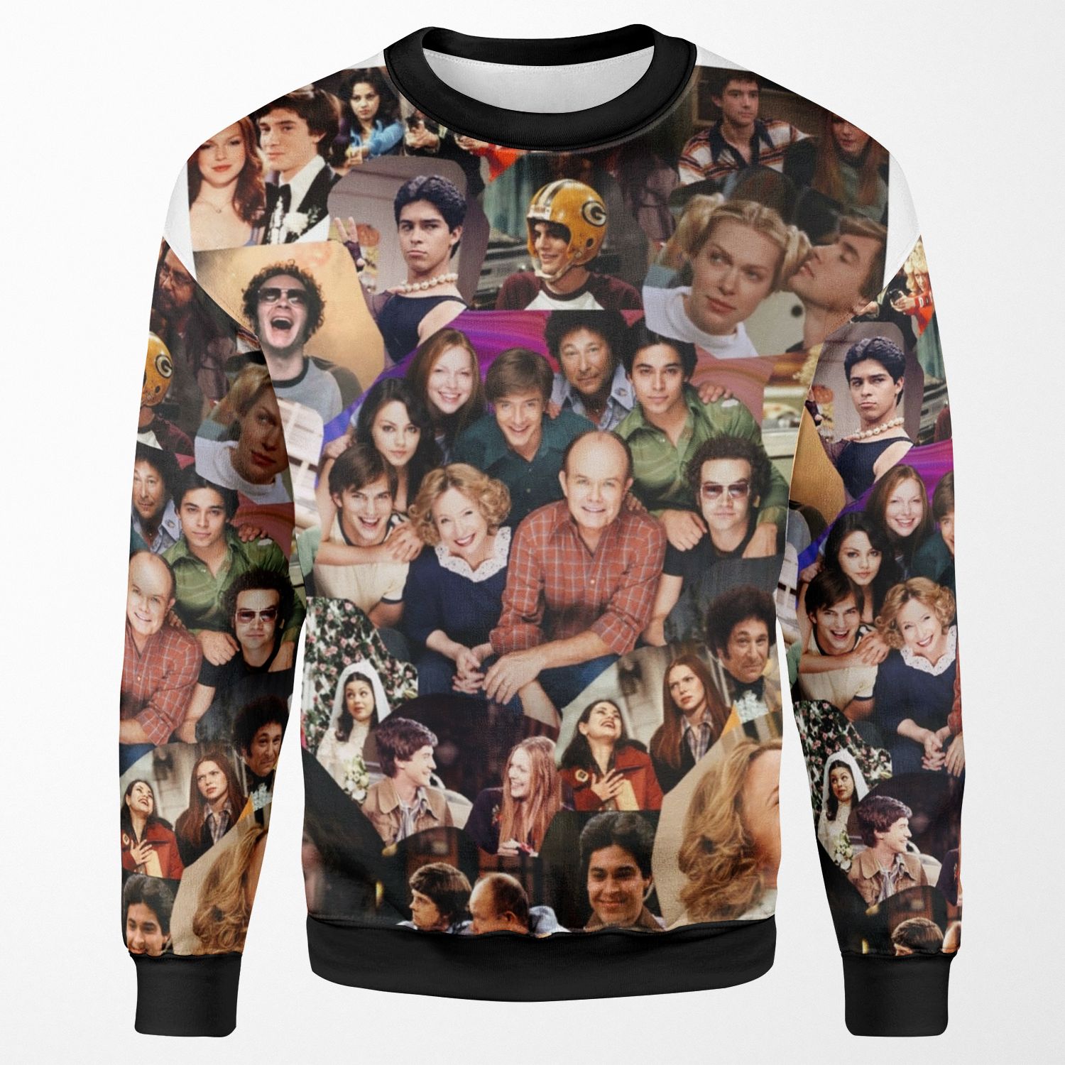 That 70 S Show Collage All-over-print Unisex Sweatshirt