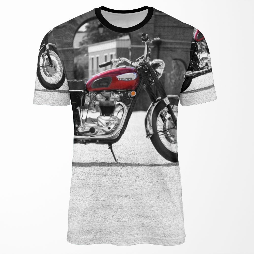 The 1968 T120 Bonnie All-over-print T-shirt