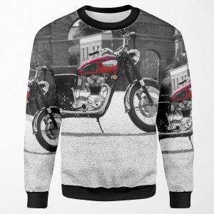 The 1968 T120 Bonnie All-over-print Unisex Sweatshirt