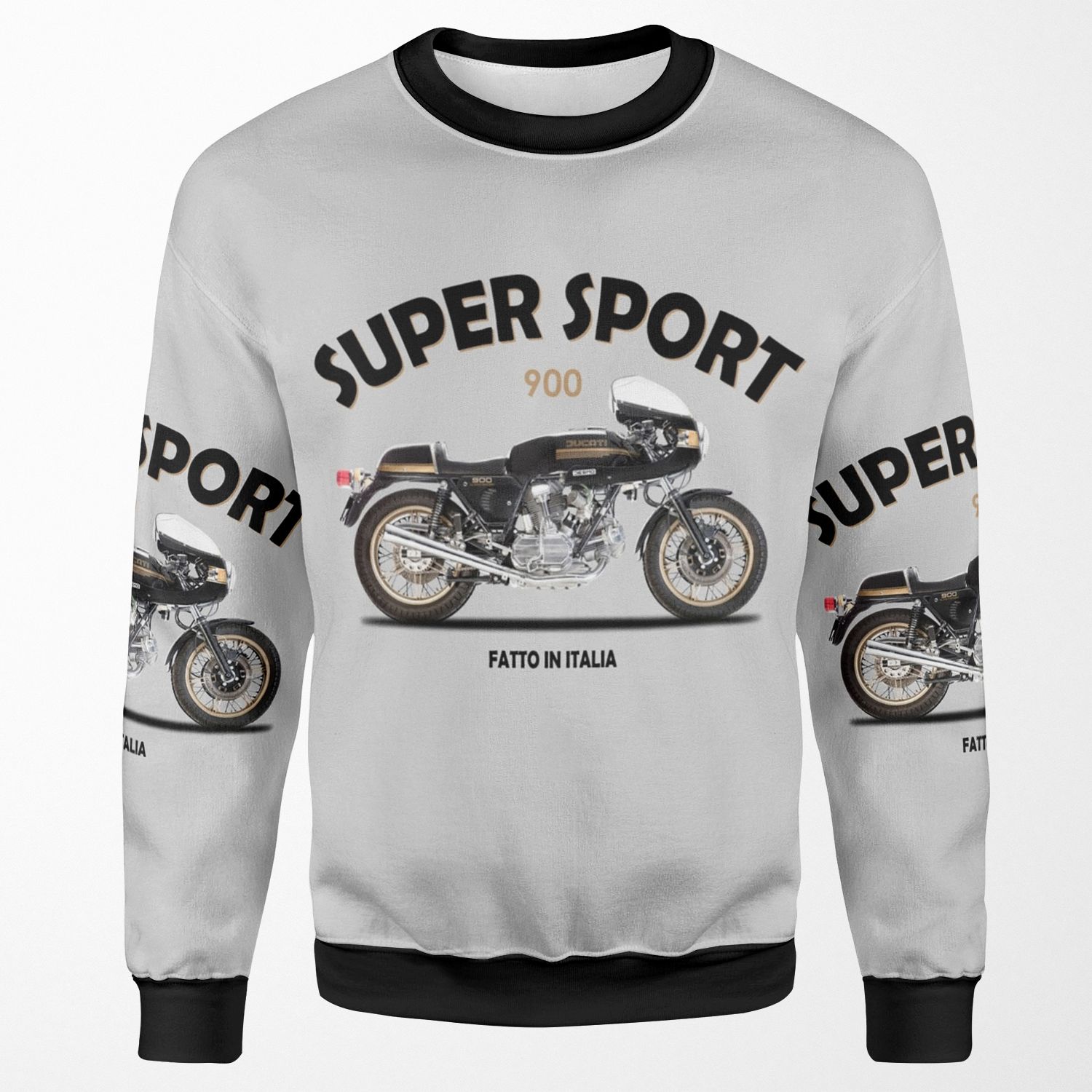 The 900 Super Sport Classic Motorcycle All-over-print Unisex Sweatshirt