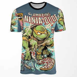 The Amazing Ninja Dude All-over-print T-shirt