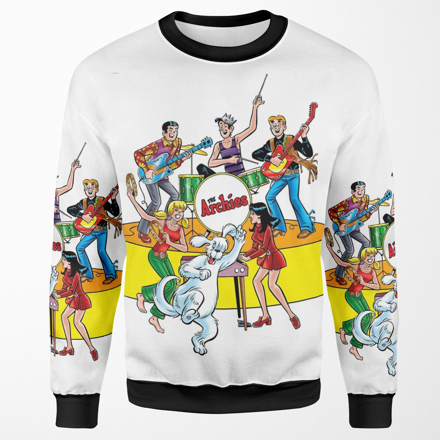 The Archies Rock Stars All-over-print Unisex Sweatshirt