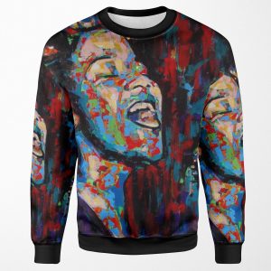 The Beauty Of Ella Fitzgerald All-over-print Unisex Sweatshirt