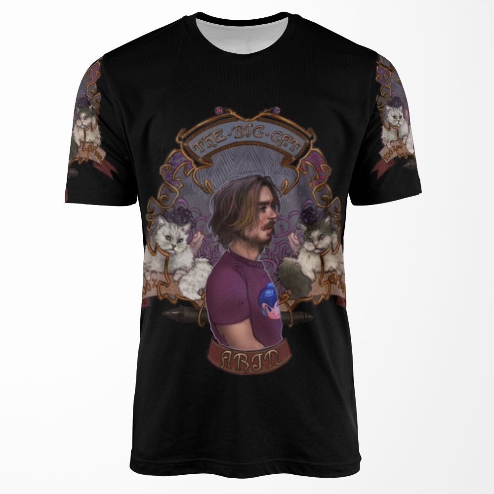 The Big Cat All-over-print T-shirt