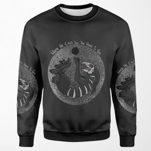 The Black Rabbit All-over-print Unisex Sweatshirt