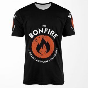 The Bonfire Podcast All-over-print T-shirt