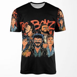 The Boys All-over-print T-shirtthe Boys Gorilaz All-over-print T-shirt