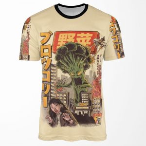 The Broccozilla All-over-print T-shirt