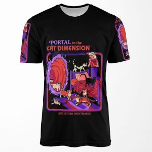 The Cat Dimension All-over-print T-shirt