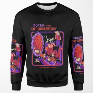 The Cat Dimension All-over-print Unisex Sweatshirt