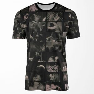 The Censored Kisses Of Cinema Paradiso All-over-print T-shirt