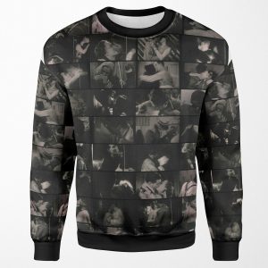 The Censored Kisses Of Cinema Paradiso All-over-print Unisex Sweatshirt