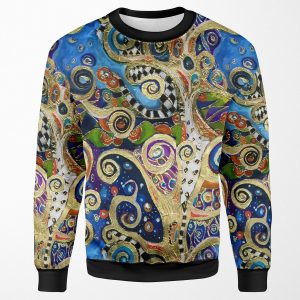 The Changing Seasons Of Klimt All-over-print Unisex Sweatshirt