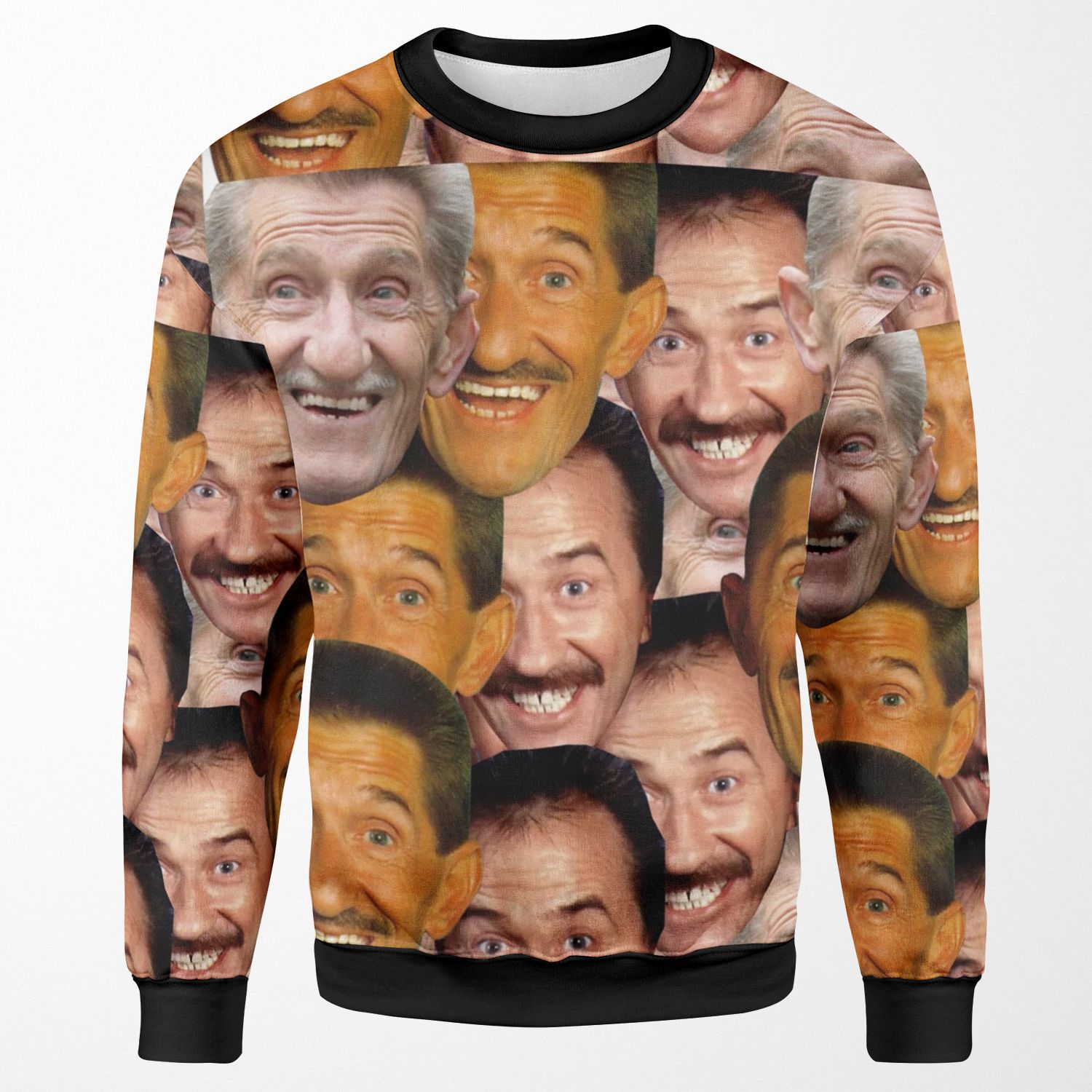 The Chuckle Brothers Barry Chuckle And Paul Chuckle Chucklevision All-over-print Unisex Sweatshirt