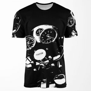 The Classic British Motorcycle All-over-print T-shirt