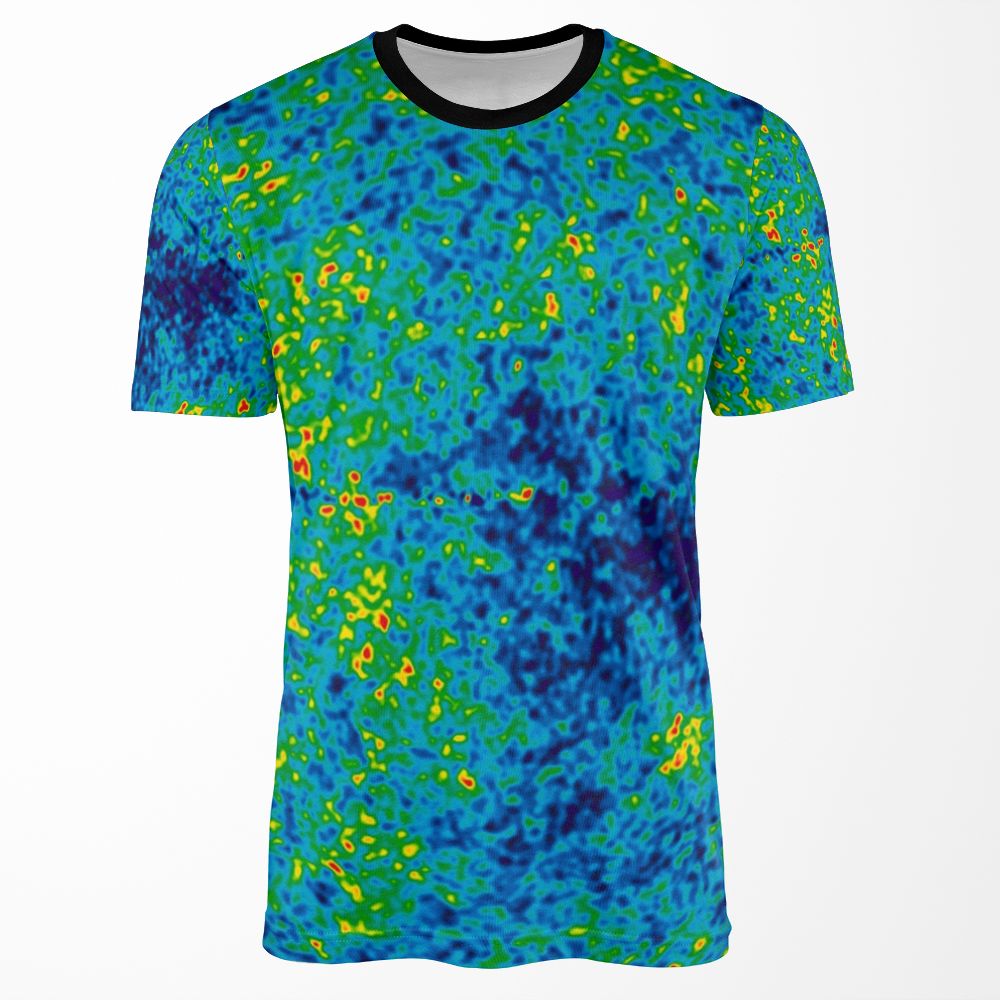 The Cosmic Microwave Background All-over-print T-shirt