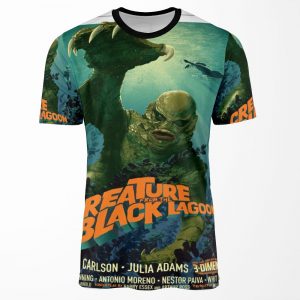 The Creature From The Black Lagoon Modern All-over-print T-shirt
