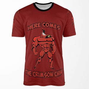 The Crimson Chin All-over-print T-shirt