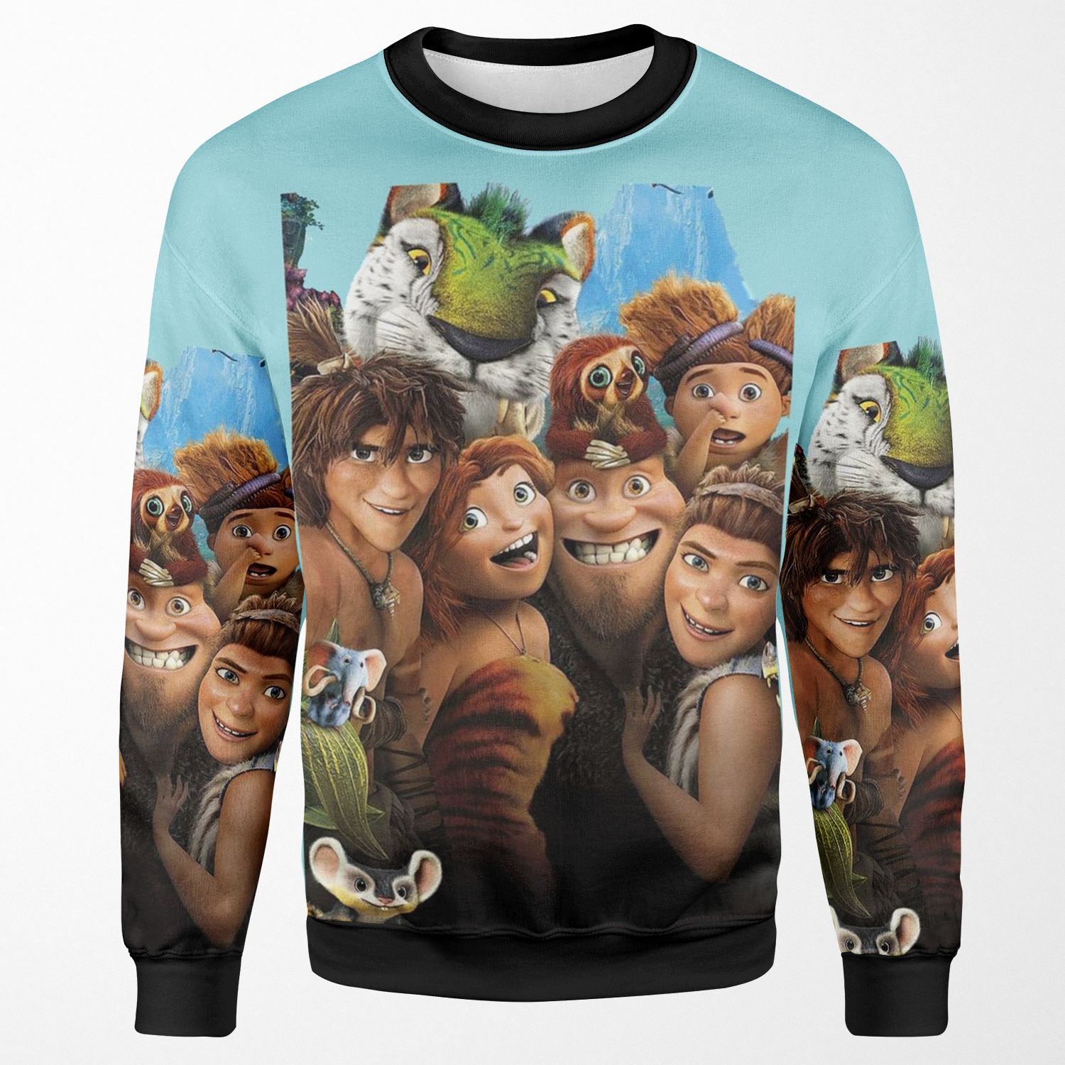 The Croods Family All-over-print Unisex Sweatshirt