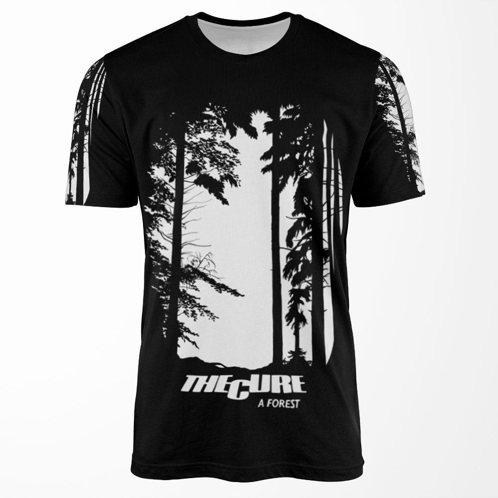 The Cure A Forest All-over-print T-shirt
