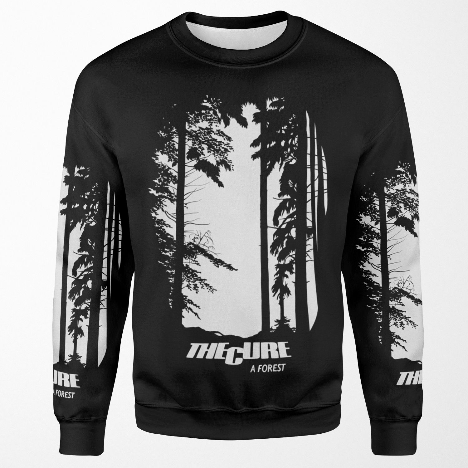 The Cure A Forest All-over-print Unisex Sweatshirt
