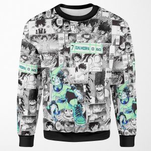 The Deku Who Gives It His All All-over-print Unisex Sweatshirt
