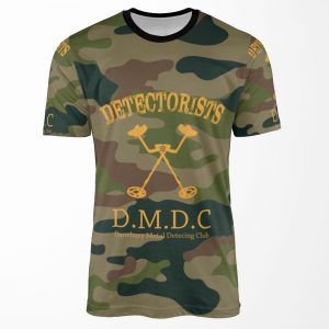 The Detectorists Camo By Eye Voodoo All-over-print T-shirt