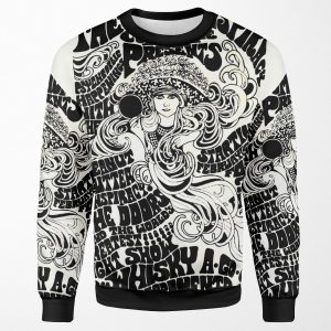 The Doors San Francisco Gig Poster Painting All-over-print Unisex Sweatshirt