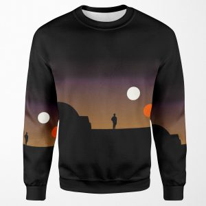 The Double Sunset All-over-print Unisex Sweatshirt