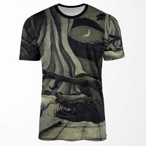 The Dragon And The Princess All-over-print T-shirt