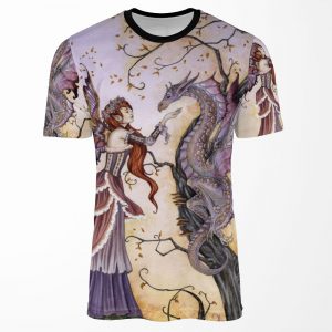 The Dragon Charmer All-over-print T-shirt