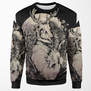 The Dragon S Daughter Sepia All-over-print Unisex Sweatshirt