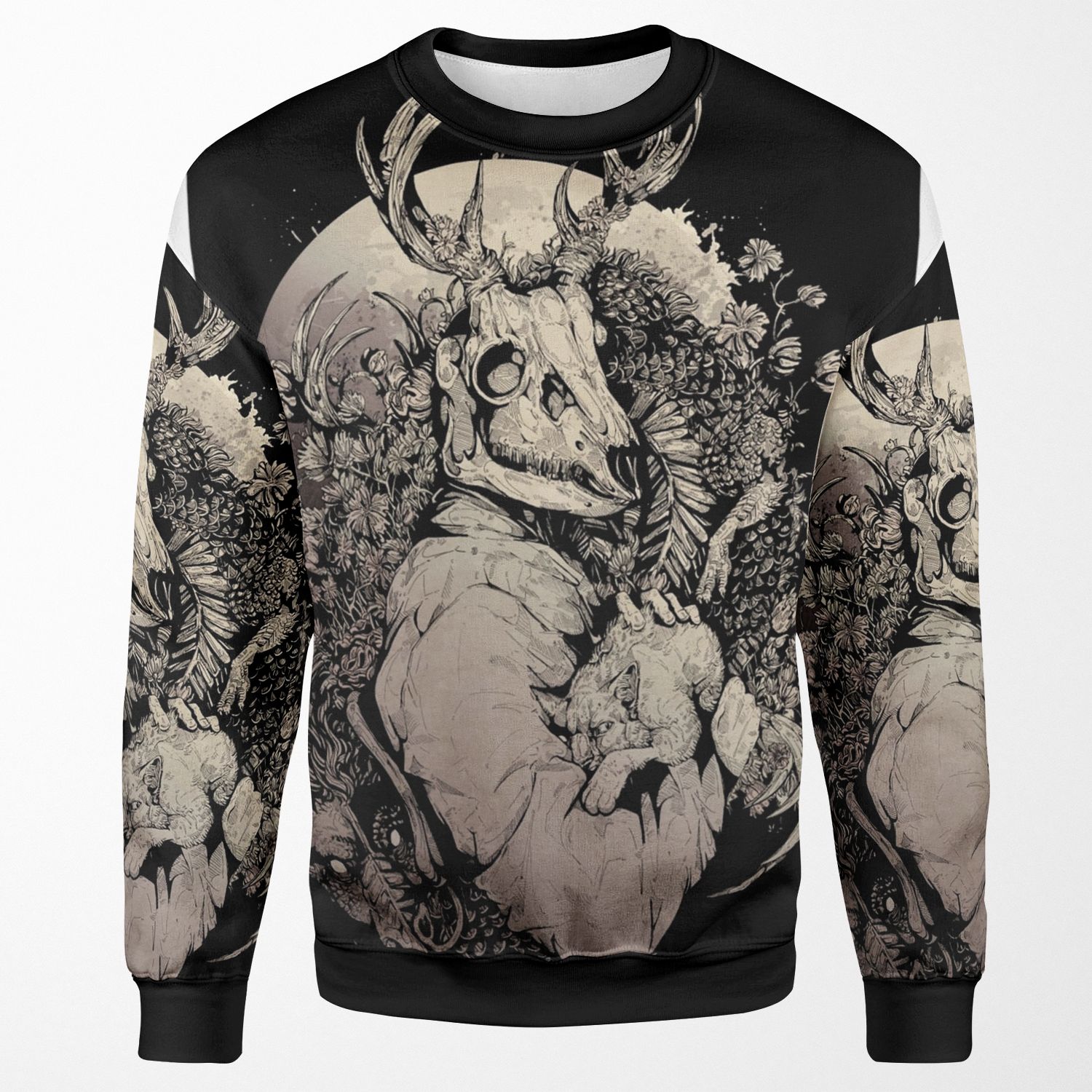 The Dragon S Daughter Sepia All-over-print Unisex Sweatshirt