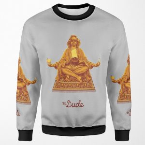 The Dude Budha The Big Lebowski All-over-print Unisex Sweatshirt