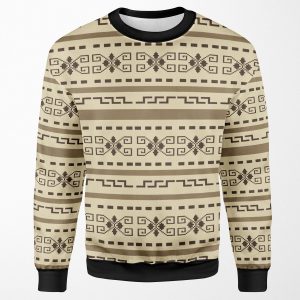 The Dude S Cardigan Pattern The Big Lebowski All-over-print Unisex Sweatshirt