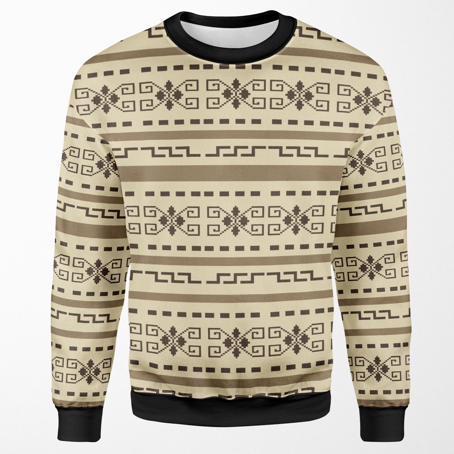 The Dude S Cardigan Pattern The Big Lebowski All-over-print Unisex Sweatshirt