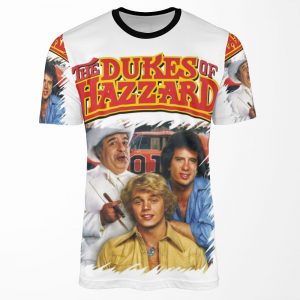 The Dukes Of Hazzard Actors All-over-print T-shirt
