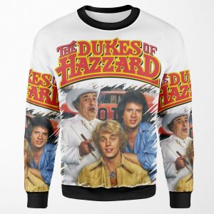 The Dukes Of Hazzard Actors All-over-print Unisex Sweatshirt