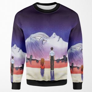 The End Of Evangelion Hd No Text And Logos All-over-print Unisex Sweatshirt