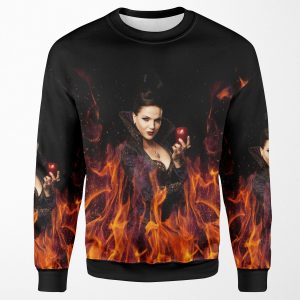 The Evil Queen Once Upon A Time All-over-print Unisex Sweatshirt
