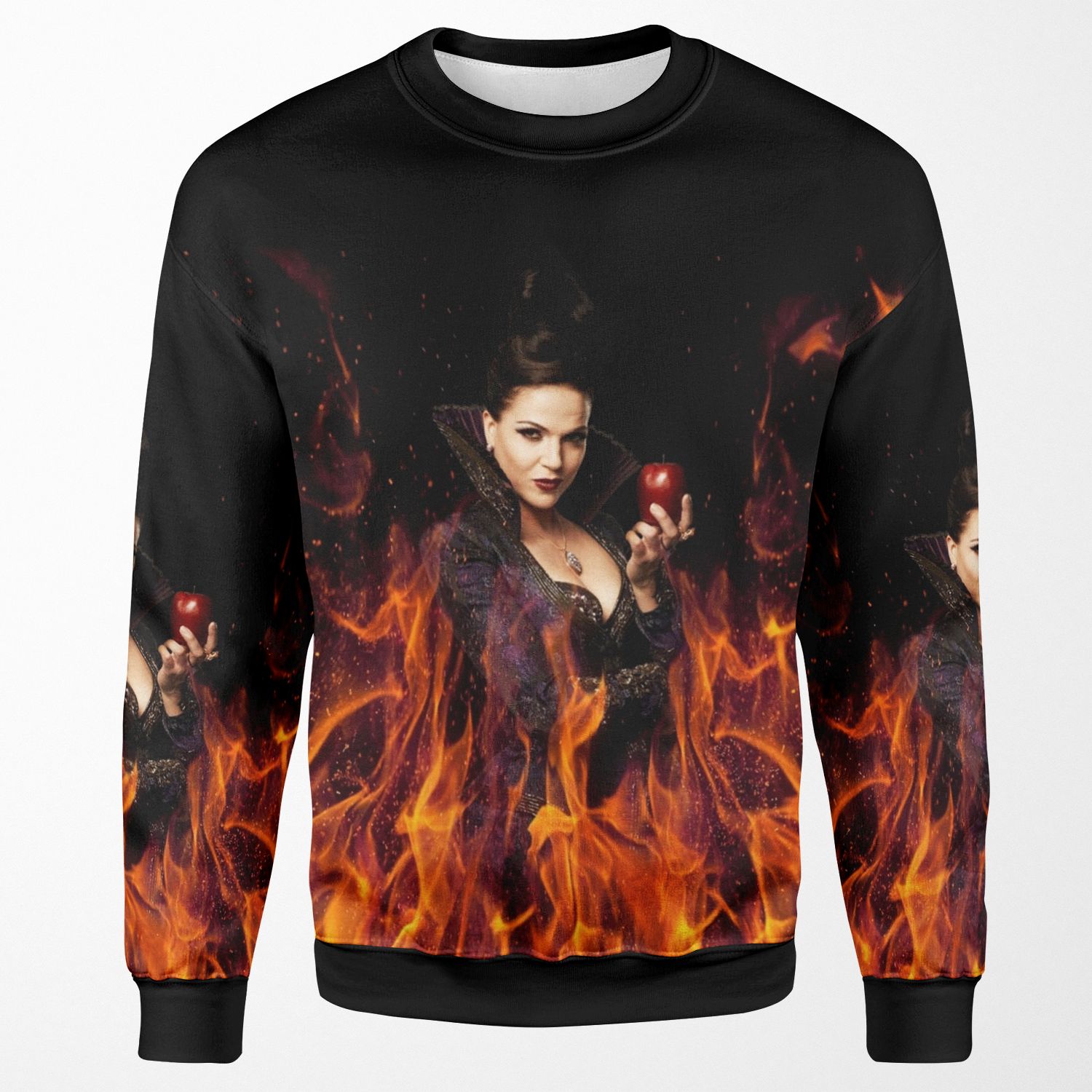 The Evil Queen Once Upon A Time All-over-print Unisex Sweatshirt