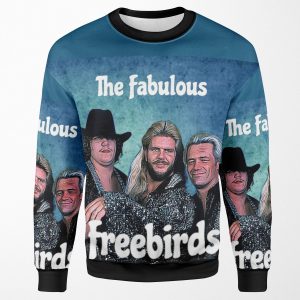 The Fabulous Freebirds All-over-print Unisex Sweatshirt