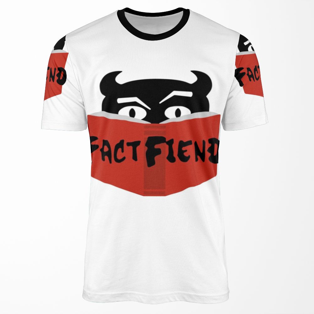 The Fact Fiend Logo By Artists Unknown All-over-print T-shirt