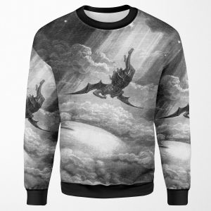 The Fall Of Satan Gustave Dore All-over-print Unisex Sweatshirt