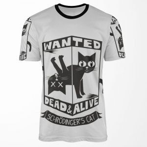 The Flash Cisco S Shirt Wanted Dead And Alive Scrodinger S Cat All-over-print T-shirt